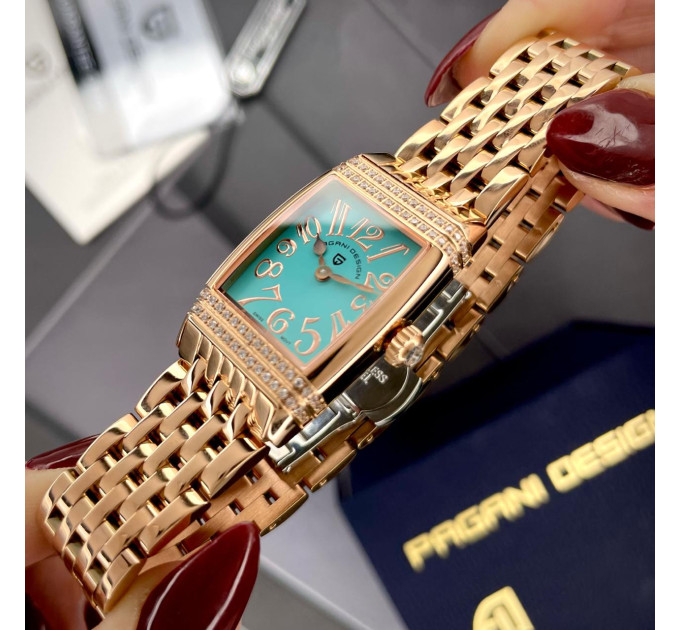 Pagani Design PD-1737 RoseGold-Blue