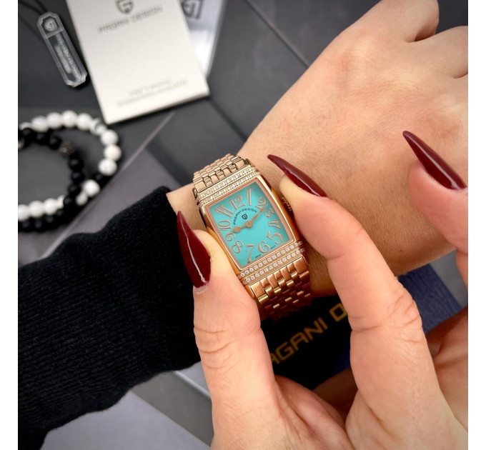 Pagani Design PD-1737 RoseGold-Blue