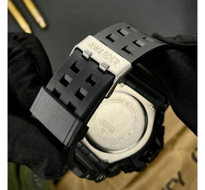 Awarder 001 Тризуб золото All Black