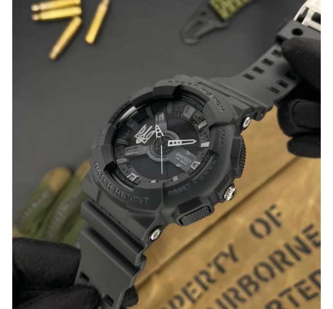 Awarder 005 Тризуб срібло  Black