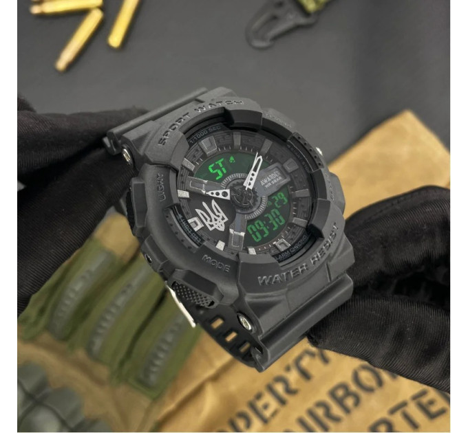 Awarder 005 Тризуб срібло  Black