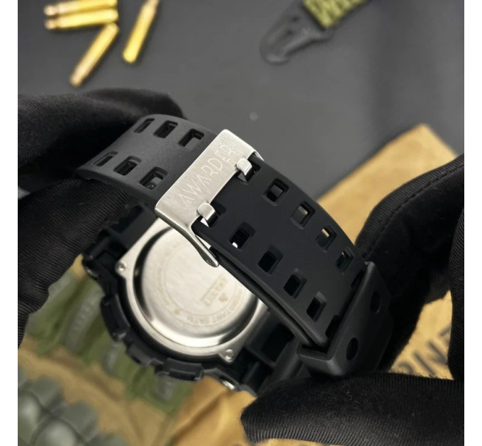 Awarder 005 Тризуб срібло  Black