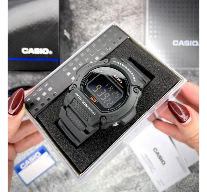 Casio W-219H-8B