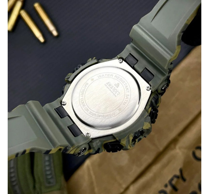 Awarder 001 Тризуб золото Camo Green