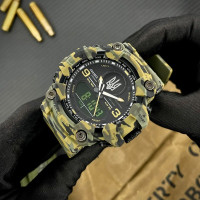 Awarder 001 Тризуб срібло  Camo Green