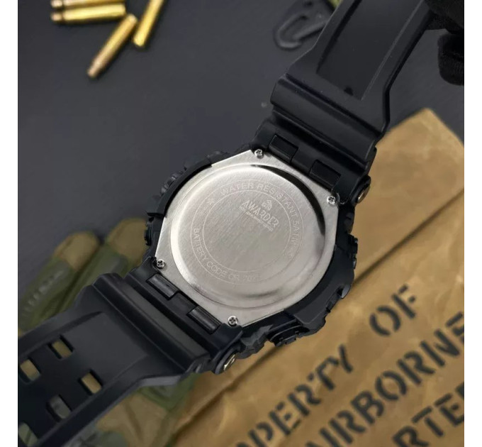 Awarder 004 Тризуб срібло Black