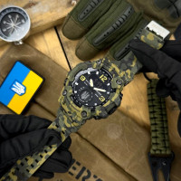 Awarder 004 Тризуб срібло Camo Green