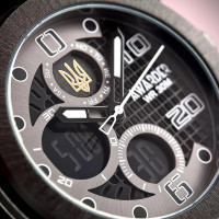 Awarder 017 Тризуб золото All Black