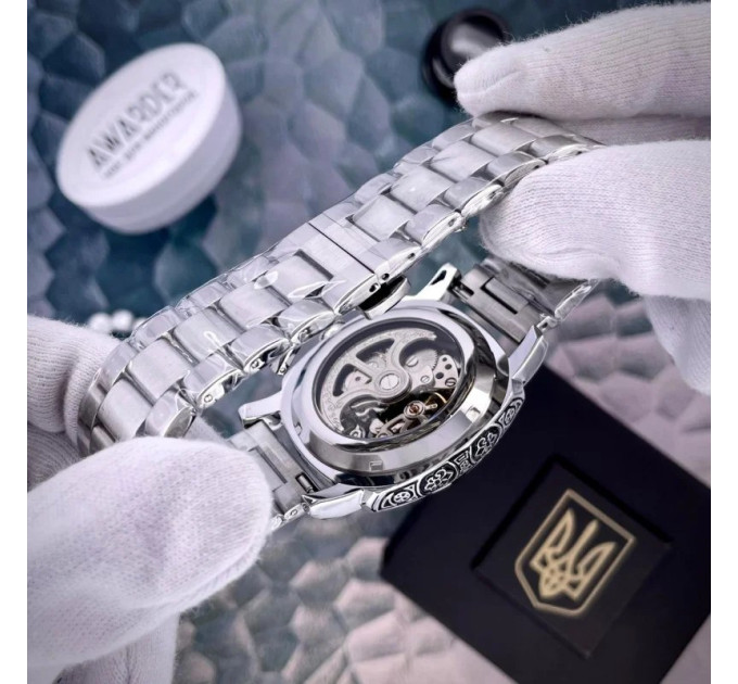 Awarder 021-3D  Де би не був Silver-Black Steel