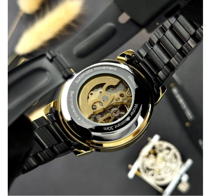 Awarder 022 Black-Gold Automatics Metall Не Забуду Дім