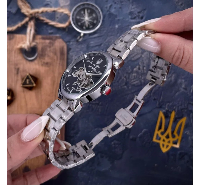 Awarder 022 Silver-Black Mechanic Metall Не Забуду Дім