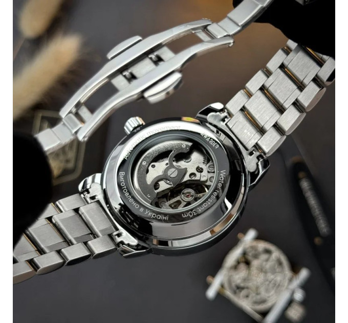 Awarder 022-3D Де би не був Silver-Black Steel