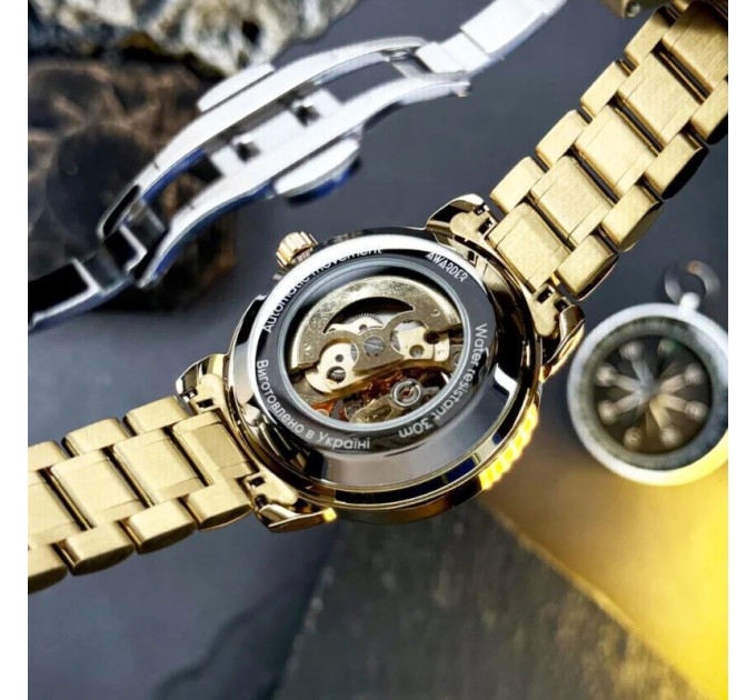 Awarder 022-3D Не Забуду Дім Gold-Black Steel