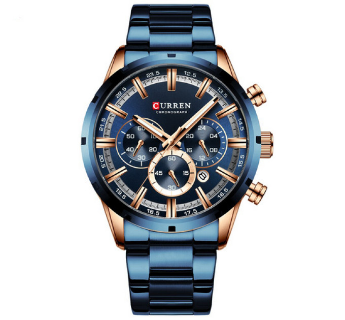 Curren 8355 Blue-Cuprum