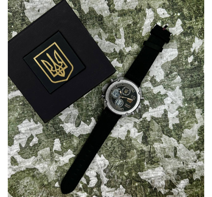 Patriot 017BKWT Тризуб золото Silver-White