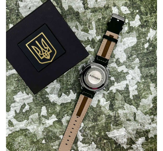 Patriot 017BKWT Тризуб золото Silver-White