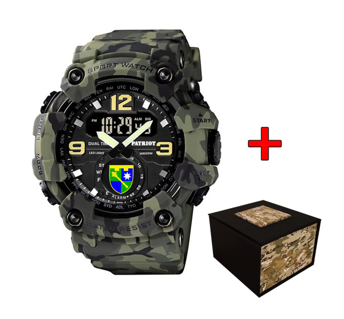Patriot 004 Регіональне управління Зелений камуфляж + Коробка