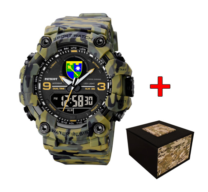 Patriot 001 Регіональне управління Зелений камуфляж + Коробка