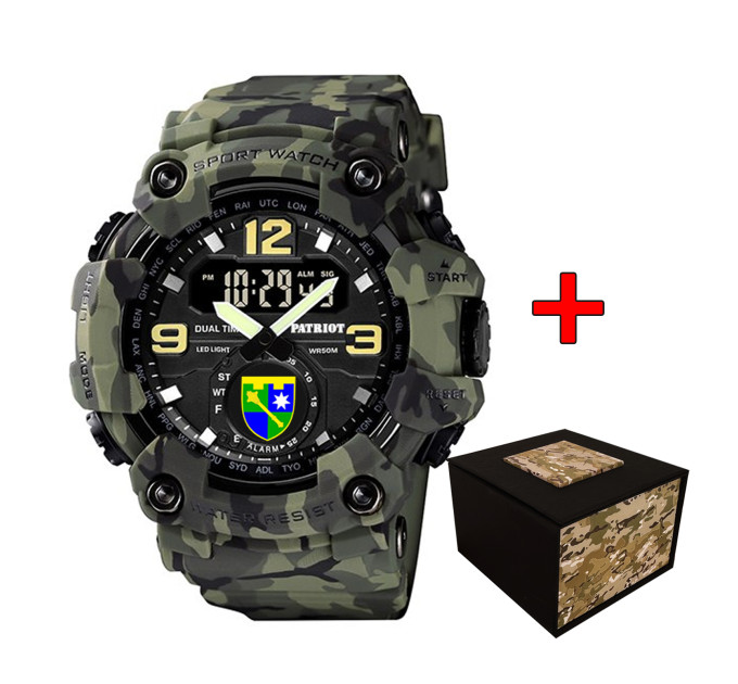 Patriot 003 Регіональне управління Зелений камуфляж + Коробка