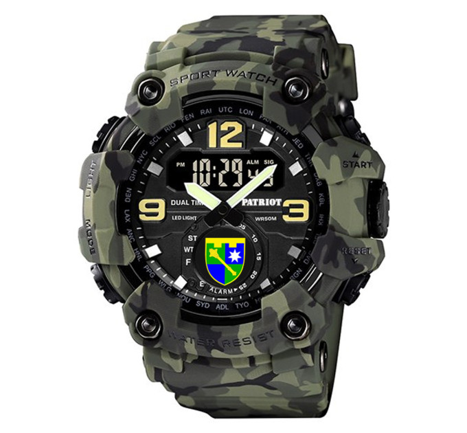 Patriot 003 Регіональне управління Зелений камуфляж + Коробка