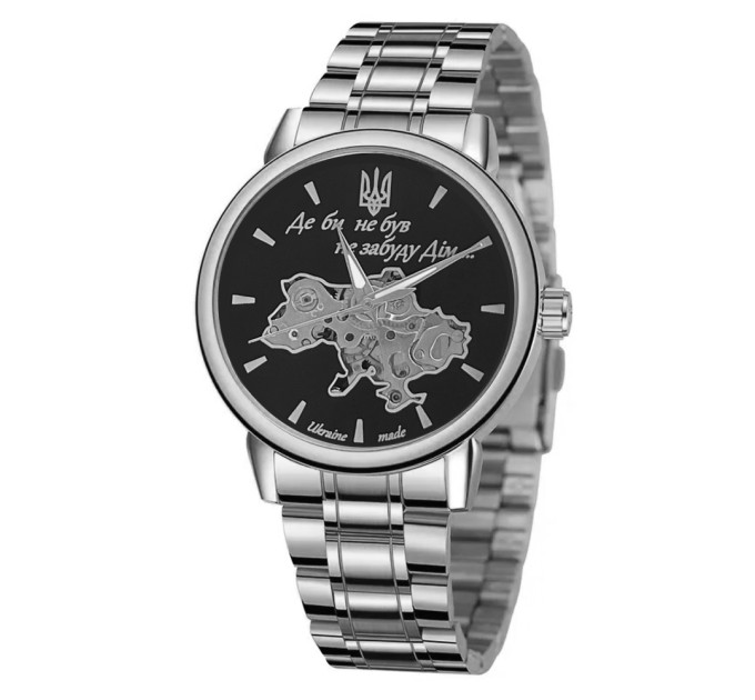 Patriot 022 Silver-Black Mechanic Metall Не Забуду Дім