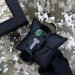 Patriot 005 Тризуб золото Army Green Паракордовий ремінець Army Green + Коробка.