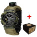 Patriot 005 Тризуб золото Camo Green Паракордовий ремінець Army Green + Коробка.