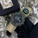 Patriot 005 Тризуб золото Army Green Паракордовий ремінець Khaki + Коробка.