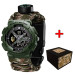 Patriot 005 Тризуб золото Army Green Паракордовий ремінець Camo Green + Коробка.