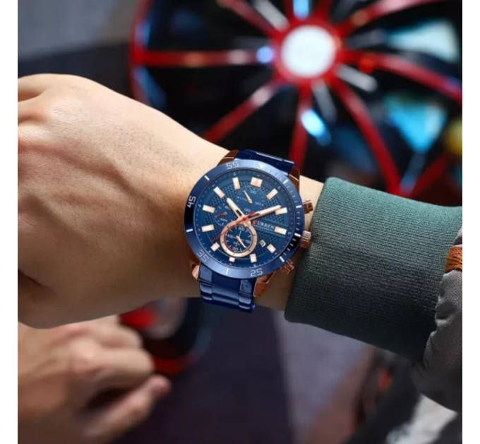 Curren 8417 Blue-Gold