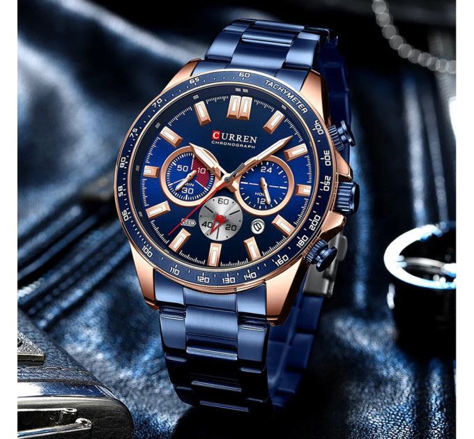 Curren 8418 Blue-Gold