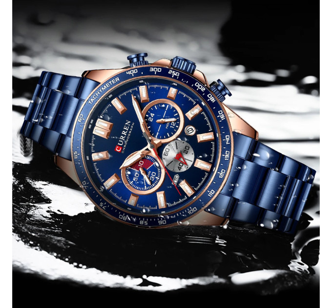 Curren 8418 Blue-Gold