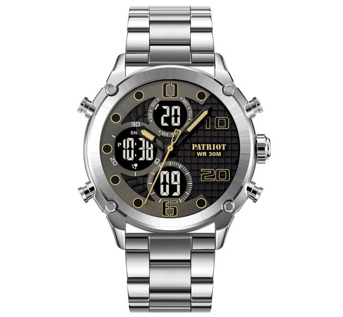 Patriot 017SSIBK Silver-Black Steel