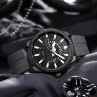 Curren 8421 Gray-Black