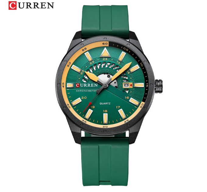 Curren 8421 Green-Black-Yellow