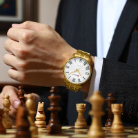 Curren 8422 Gold-White