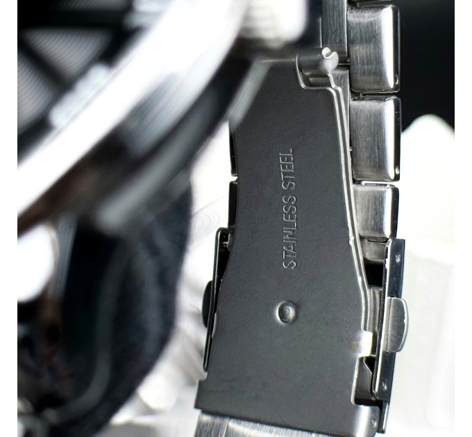 Curren 8422 Silver-Black