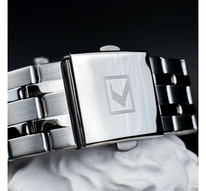 Curren 8422 Silver-Black