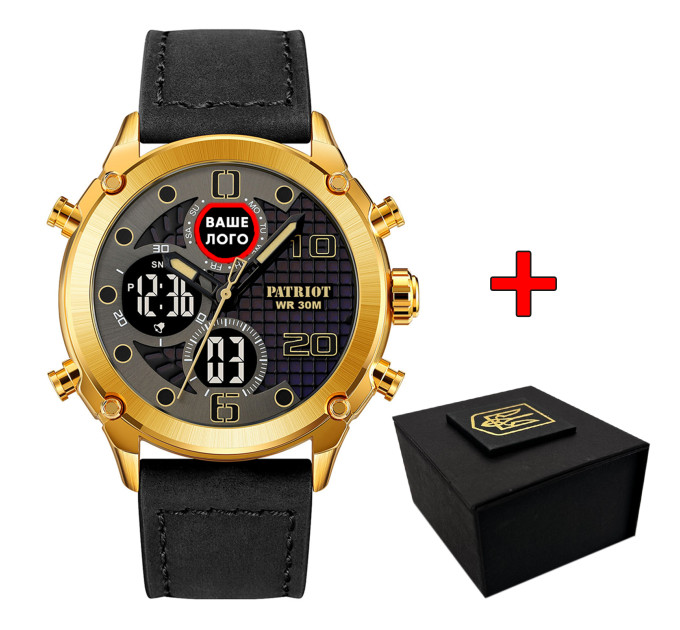Patriot 017 Ваше Лого Gold-Black