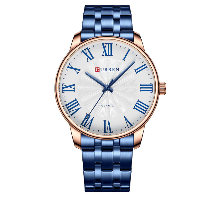 Curren 8422 Blue-Gold-White