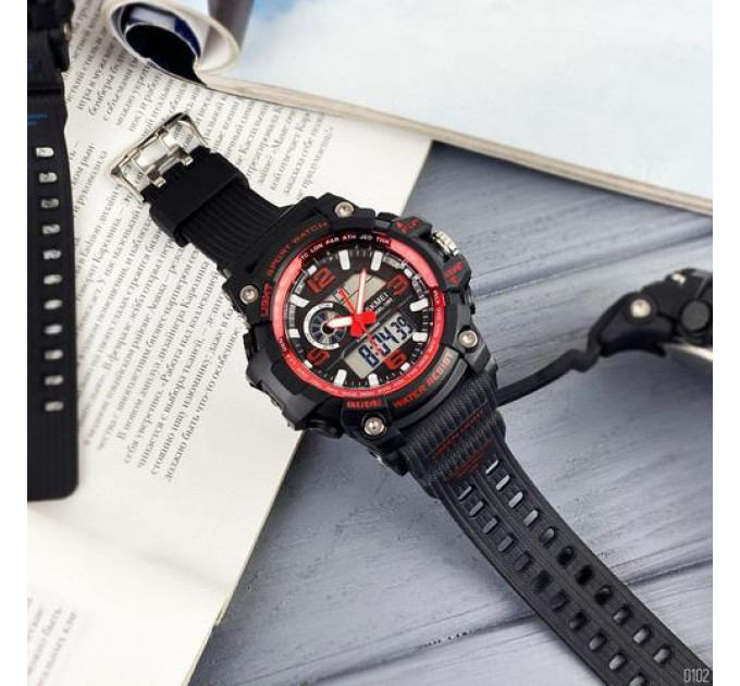 Skmei 1283 Black-Red SALE