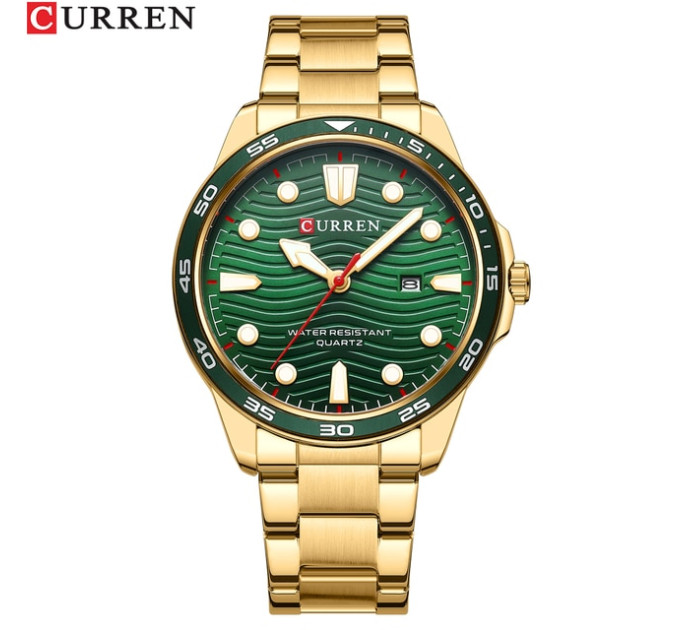 Curren 8426 Gold-Green