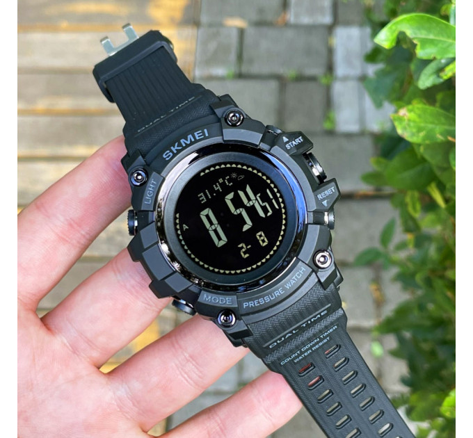 Skmei 1358 Black Smart Watch Compass