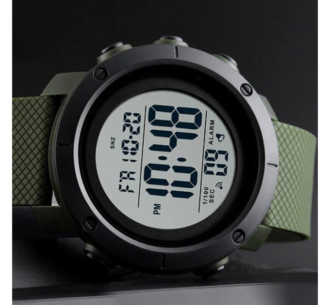 Skmei 1426AGWT Army Green-White