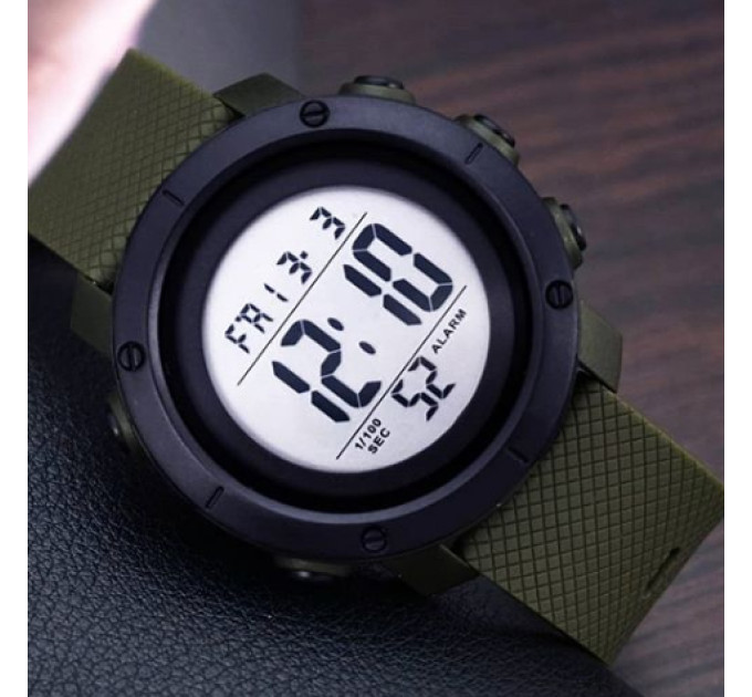 Skmei 1426AGWT Army Green-White