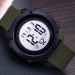 Skmei 1426AGWT Army Green-White