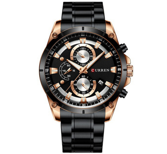 Curren 8360 Black-Gold