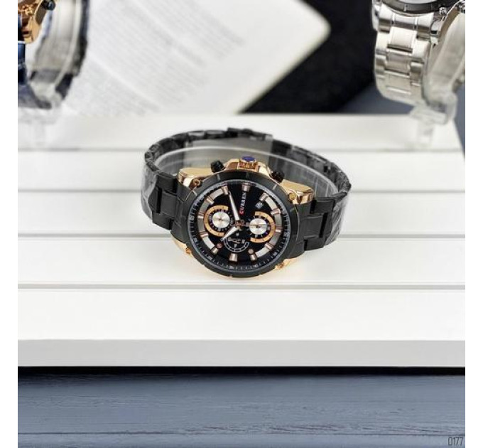 Curren 8360 Black-Gold