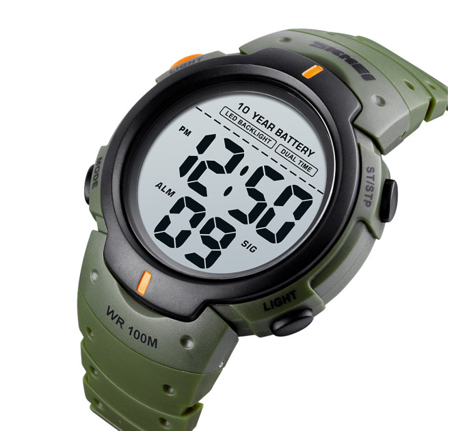 Skmei 1560 Green-Orange