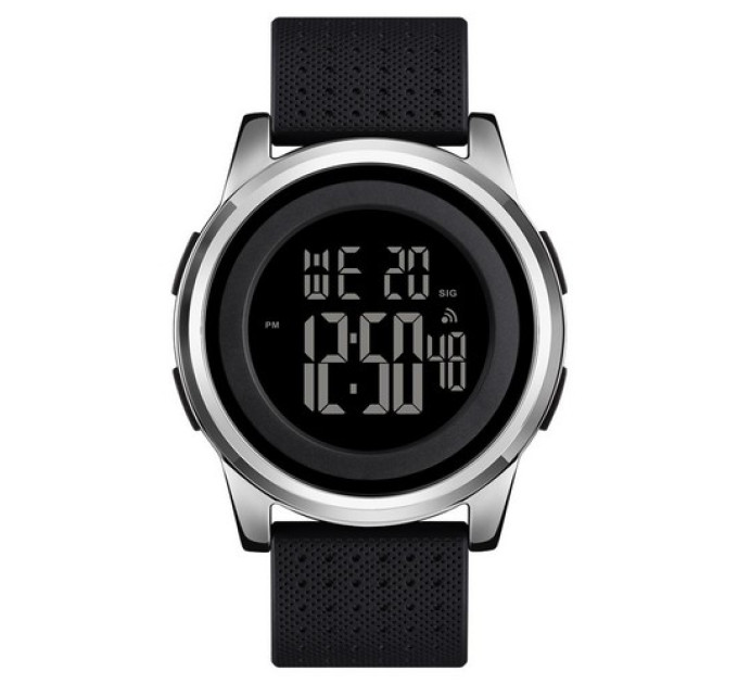 Skmei 1502SI Black-Silver